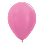 Pearl Fuchsia 11″ Latex Balloons (10 count)