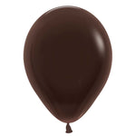 Deluxe Chocolate 11″ Latex Balloons (10 count)