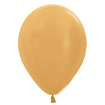 Metallic Gold 11″ Latex Balloons (10 count)