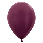 Metallic Burgundy 11″ Latex Balloons (10 count)