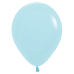 Pastel Matte Blue 11″ Latex Balloons (10 count)
