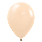 Pastel Matte Malibu Peach 11″ Latex Balloons (10 count)