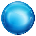 3D Sphere - Metallic Sapphire Blue 21″ Balloon