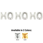 Ho Ho Ho - Megaloon Letters Kit Silver 40″ Balloons