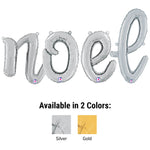 Noel - Betallic Script Letters Kit (air-fill Only) Gold