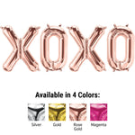 Xoxo - Northstar Letters Kit (air-fill Only) Magenta 16″ Balloons
