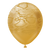 Safari Snake Gold Print Mirror Gold 12″ Latex Balloons (25 count)