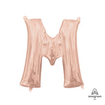 Rose Gold Letter M 16″ Balloon