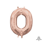Rose Gold Letter O 16″ Balloon