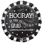 Hooray Grad 17″ Balloon