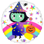 Rainbow Witch 17″ Balloon