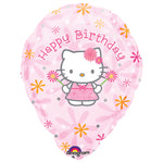 Hello Kitty Birthday Floral Personalized 18″ Balloon