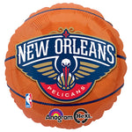 NBA New Orleans Pelicans Basketball 18″ Balloon