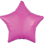 Star - Bright Bubble Gum Pink 19″ Balloon