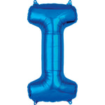Blue Letter I 34″ Balloon