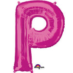 Pink Letter P 34″ Balloon