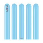 Baby Blue 260 Latex Balloons by Kalisan from Instaballoons