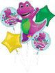 Barney Balloon Bouquet