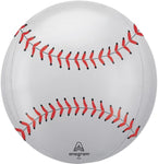 Baseball Orbz 16″ Foil Balloon by Anagram from Instaballoons