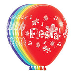 It's A Fiesta 11″ Latex Balloons (6 count)