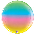 Dimensionals Rainbow Globe 16″ Balloon