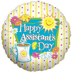Happy Assistant's Day Sun And Coffee 18″ Balloon
