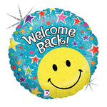 Welcome Back Smiley 18″ Balloon
