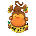 Hang In There! Monkey 45″ Balloon