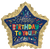 Bright Birthday Blocks 34″ Foil Balloon by Anagram from Instaballoons