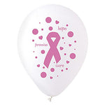 Pink Ribbon 12″ Latex Balloons (50 count)