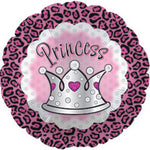 Cheetah Princess Crown 17″ Balloon