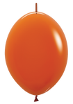 Deluxe Sunset Orange 12″ Link-O-Loon Balloons by Sempertex from Instaballoons