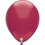 Crystal Burgundy 12″ Latex Balloons (15 count)
