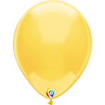 Crystal Yellow 12″ Latex Balloons (15 count)
