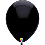 Pearl Black 12″ Latex Balloons (12 count)