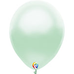 Pearl Mint Green 12″ Latex Balloons (12 count)