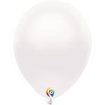 Pearl White 12″ Latex Balloons (12 count)