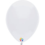 White 7″ Latex Balloons (50 count)