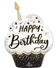 Happy Birthday Cupcake Wishes 29″ Balloon