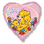 Baby Girl Bears 18″ Balloon