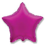 Star - Metallic Fuchsia 32″ Balloon