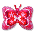 Butterfly Deco - Fuchsia 35″ Balloon