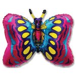 Butterfly - Fuchsia 35″ Balloon