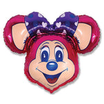 Super Lolly Mouse - Fuchsia 37″ Balloon