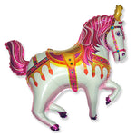Carousel Horse - Fuchsia 39″ Balloon