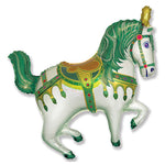 Carousel Horse - Green 39″ Balloon