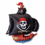Pirate Ship - Black 41″ Balloon