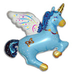 Magic Unicorn - Blue 44″ Balloon