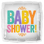 Baby Shower Block Letters 18″ Balloon