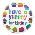 Yummy Birthday 18″ Balloon